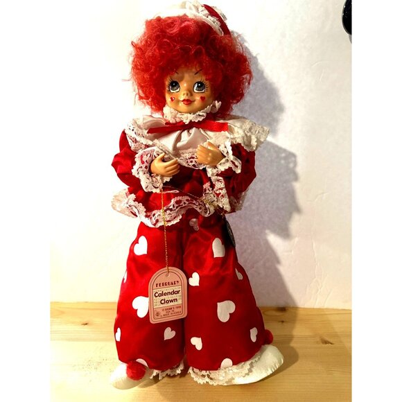 Vintage Creepy Scary Hearts Clown Coulrophobia Halloween Poltergeist Horror - Picture 8 of 8